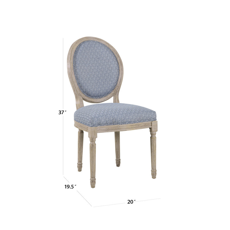 Antonella Round Back Upholstered Dining Chair