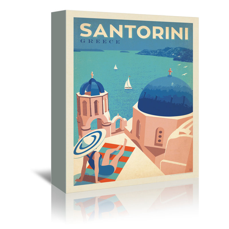 East Urban Home Greece Santorini Graphic Art Print On Canvas Wayfair Zaino basic shark wave 30.00€ 25.00€. wayfair com