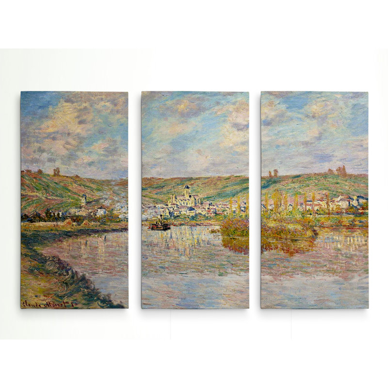 Vault W Artwork A Premium Late Afternoon In Vetheuil By Claude
