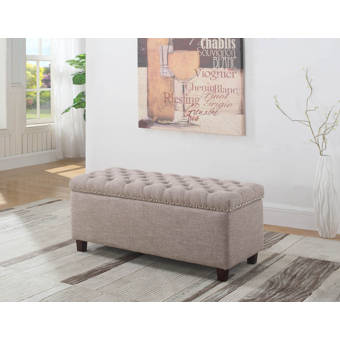 Alcott Hill Henslee Storage Ottoman Wayfair