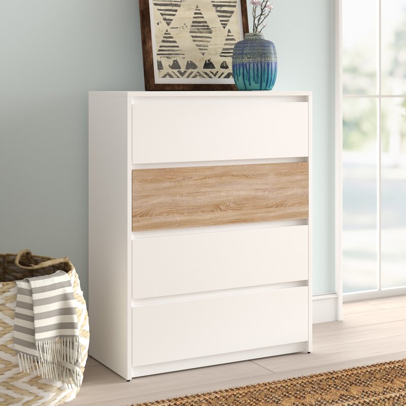 Trule Teen Brookston 4 Drawer Dresser Wayfair