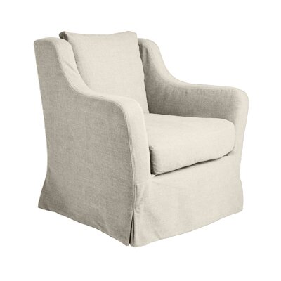 Matthew 34'' Wide Slipcovered Armchair