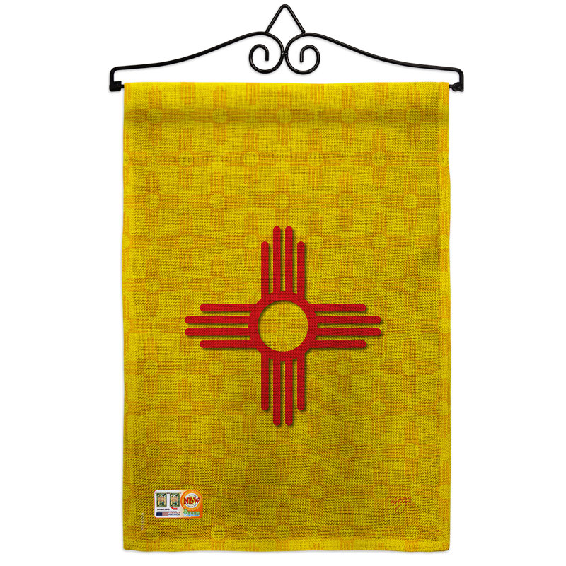 Breeze Decor New Mexico 2 Sided Burlap 19 X 13 In Garden Flag Wayfair