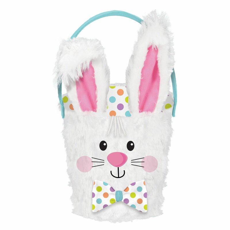 easter plush basket