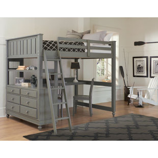 Bunk Beds Loft With Desks Javin Loft Bed
