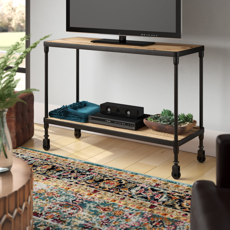 17 Stories Braxten Solid Wood Tv Stand For Tvs Up To 48 Wayfair