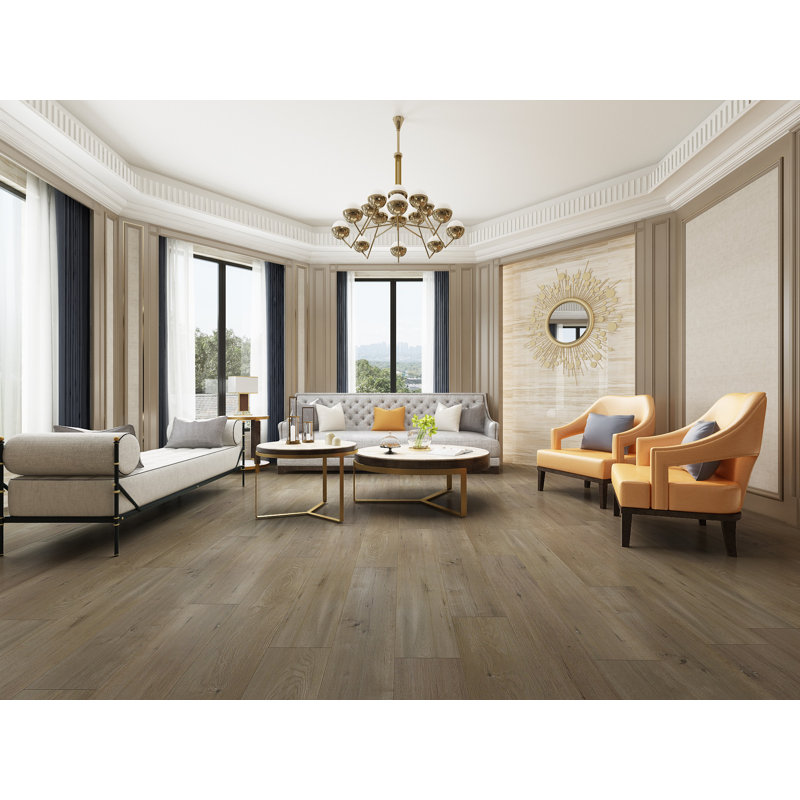Naturesort 8 X 48 X 12mm Titanium Finish Laminate Flooring Wayfair