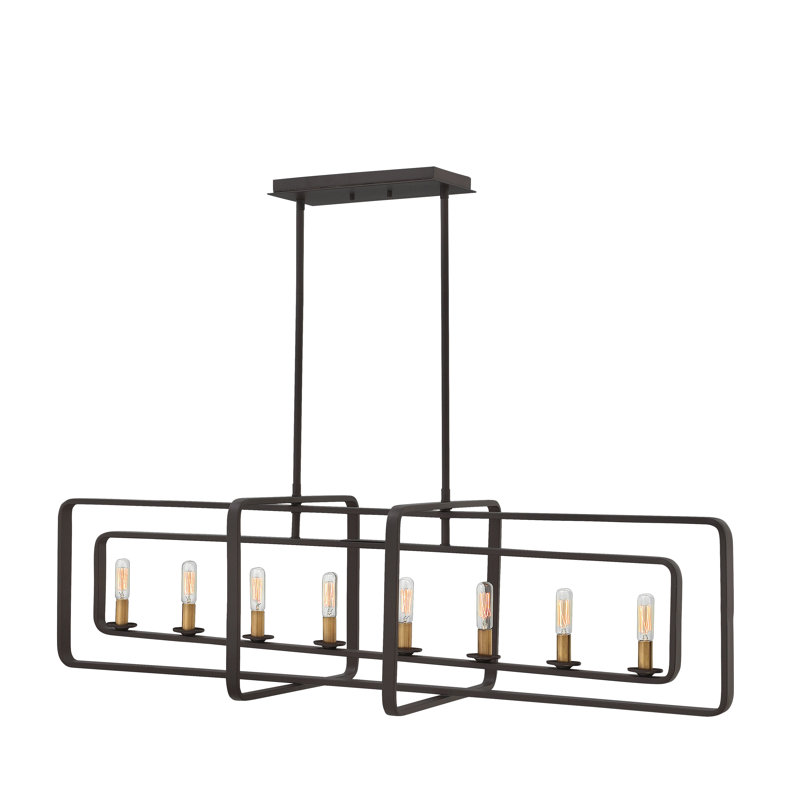 Hinkley Lighting Quentin 8 - Light Kitchen Island Linear ...
