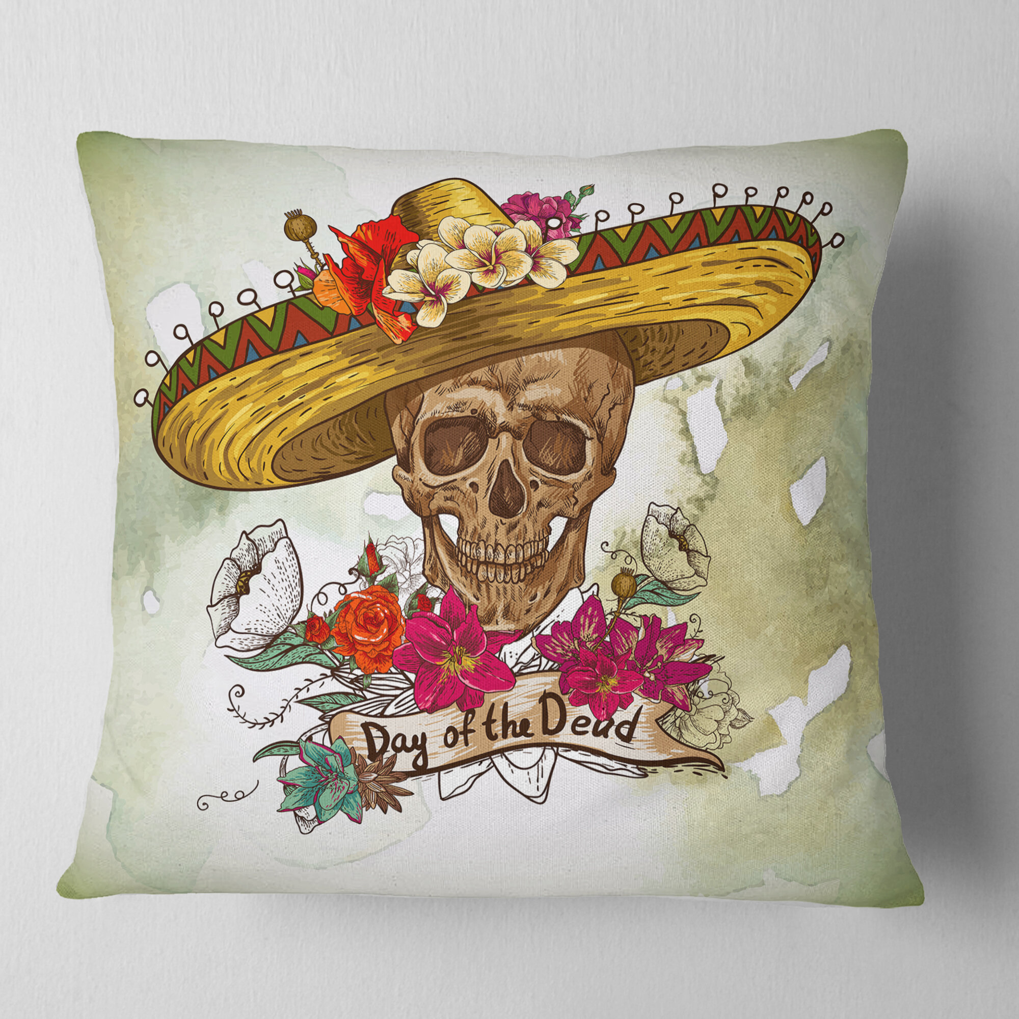 Skull fashion pillow