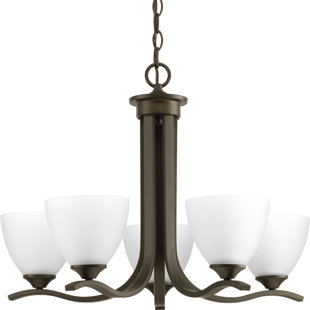 Go to store & view more images Van Reipen 5-Light Shaded Chandelier by Winston Porter