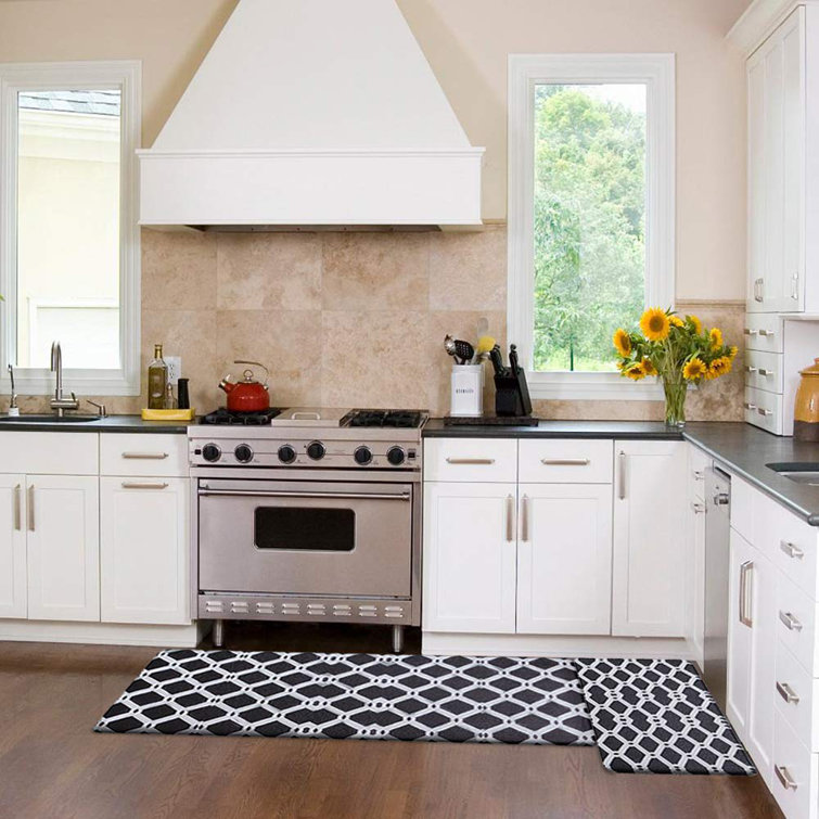 Red Barrel Studio Anti Fatigue Mat Mats For Kitchen Sink Floor Cushioned Comfort Standing Rugs Waterproof No Slip Kitchen Rugs And Mats For Home Sink Kitchen Wayfair