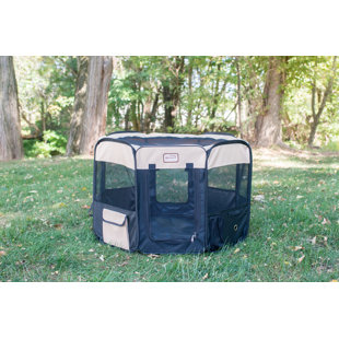 soft sided pet playpen