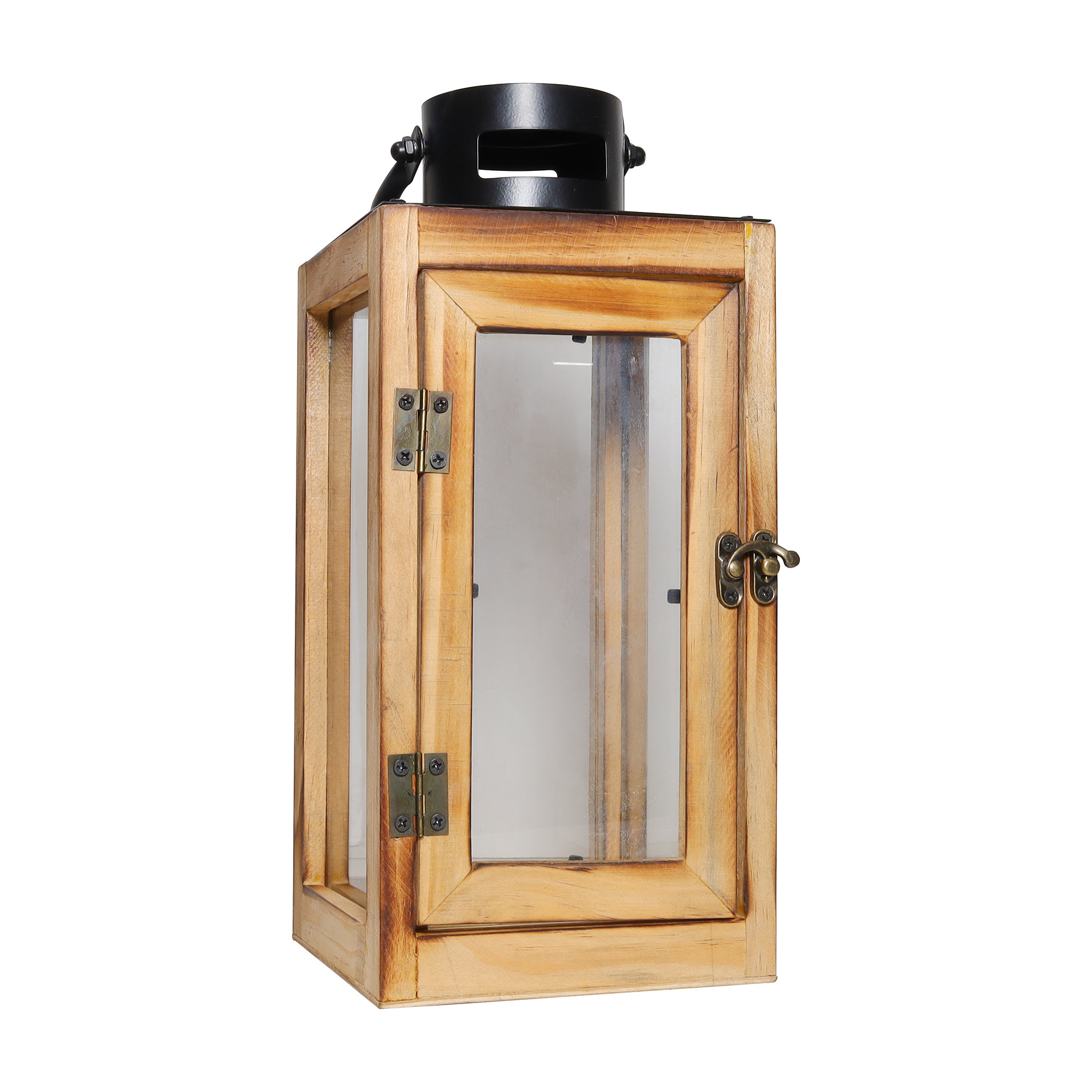 Bloomsbury Market Wood Tabletop Lantern & Reviews Wayfair