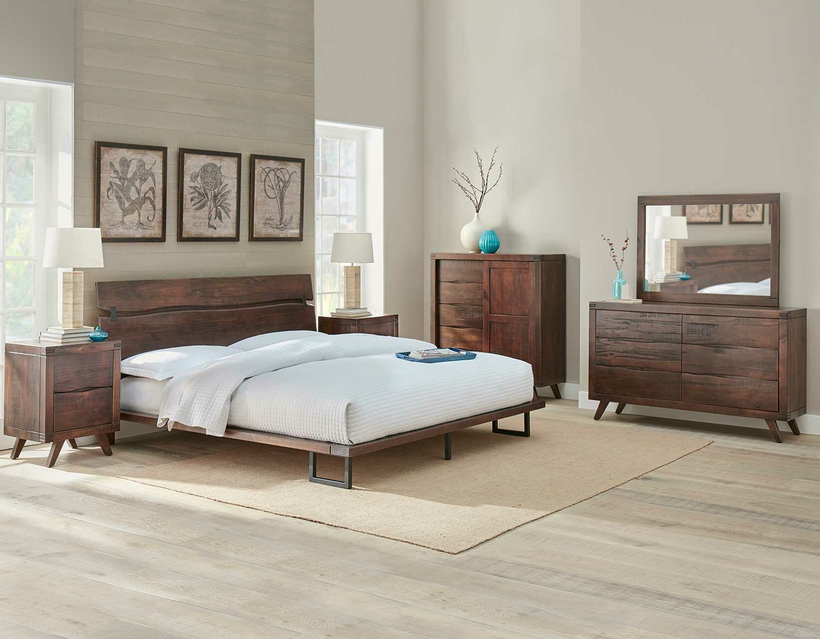 Modern Solid Wood Bedroom Furniture Set Buy Bedroom Furniture Set Modern Bedroom Sets Solid Wood Bedroom Sets Product On Alibaba Com