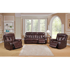 Lenny 3 Piece Living Room Set by Red Barrel Studio
