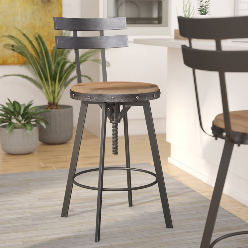 17 Stories Sylvania Adjule Height Swivel Bar Stool Reviews 17 Stories Sylvania Adjule Height Swivel Bar Stool Reviews Wayfair