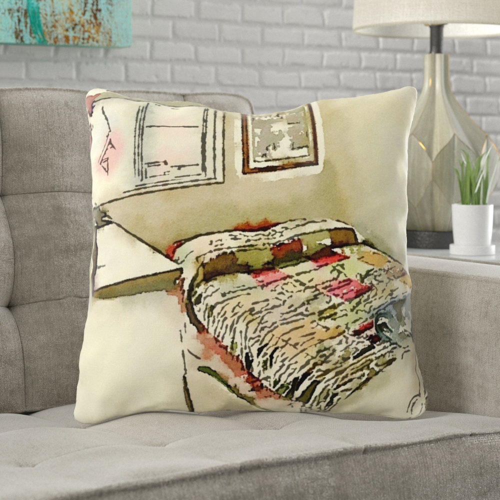 bedroom throw pillows