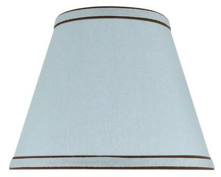 9 Faux Linen Textured Fabric Empire Lamp Shade