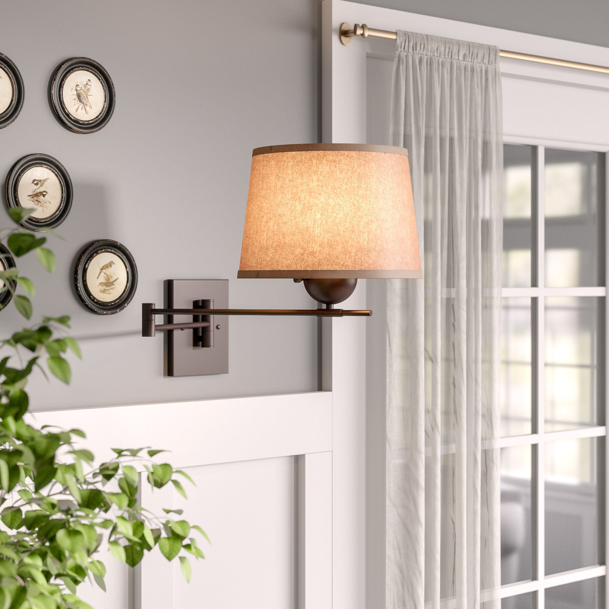 Birch Lane Heritage Jefferson Swing 1 Light Arm Lamp Reviews Heritage Jefferson Swing 1 Light Arm