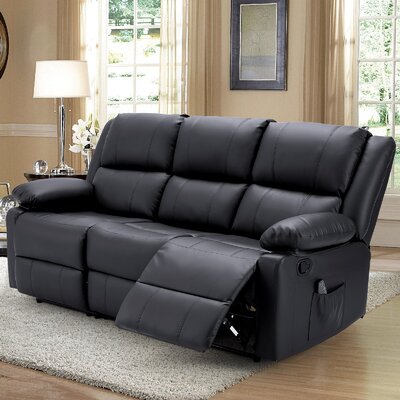 73.6 '' Wide Pillow Top Arm Reclining Sofa