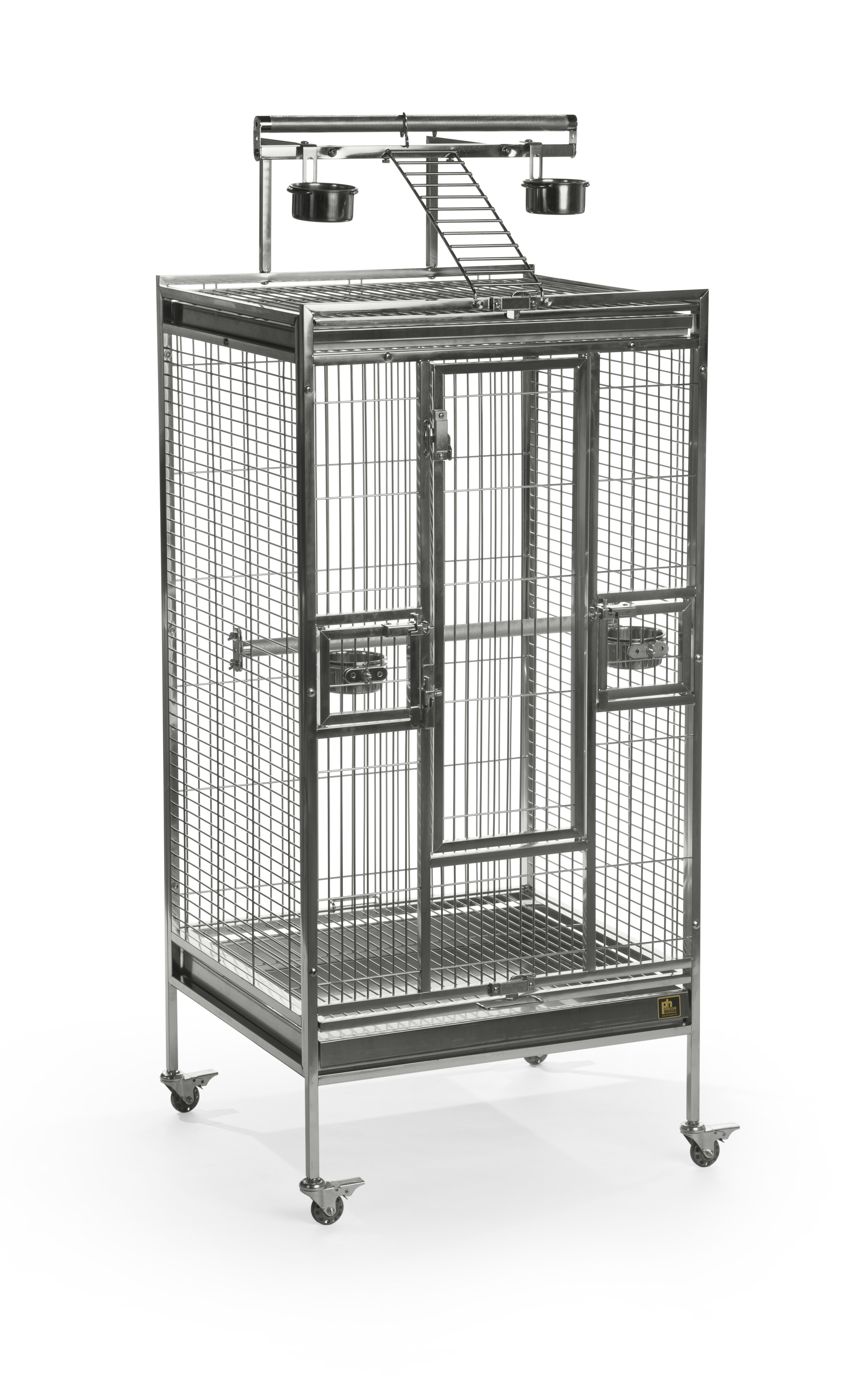 bird cage with playtop