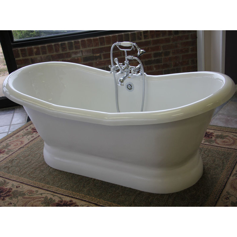 Empress 68" x 30" Freestanding Soaking Bathtub