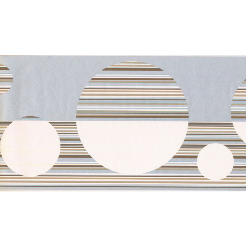 Ebern Designs Withers Circles 15 L X 10 5 W Wallpaper Border Wayfair