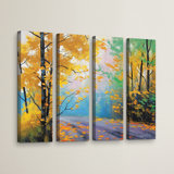 Misty Road Canvas Wayfair