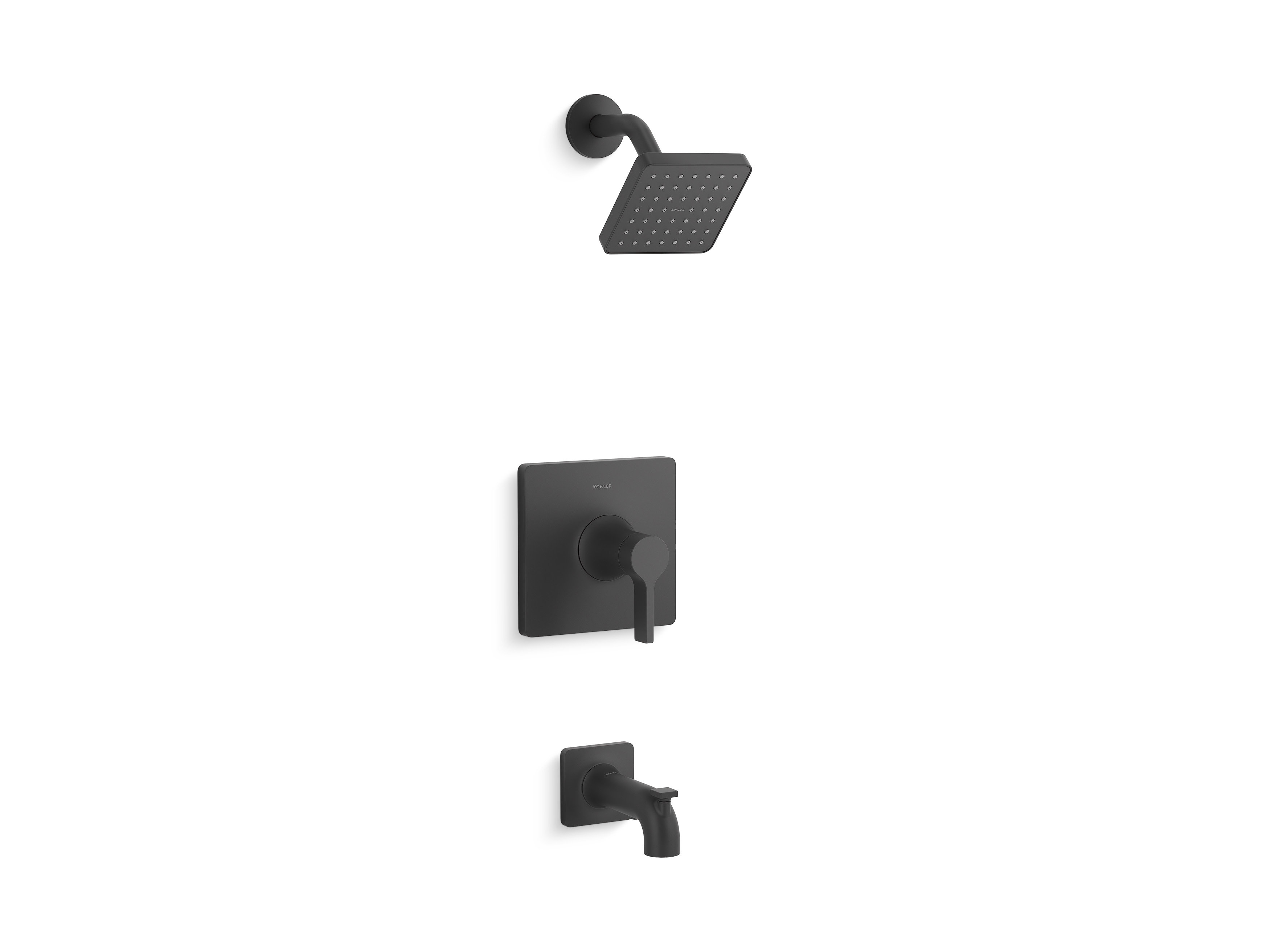 Kohler Venza Rite-Temp 1.75 GPM Bath and Shower Faucet Trim Set | Wayfair