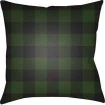 black check pillows