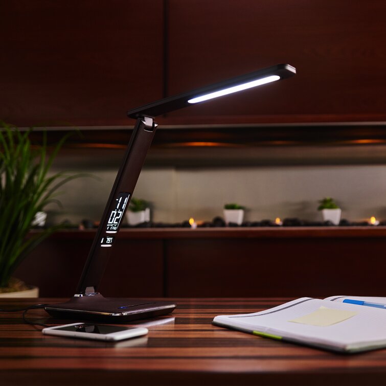 Ottlite Executive Desk Lamp with 2.1A USB Charging Port Free Shipping 