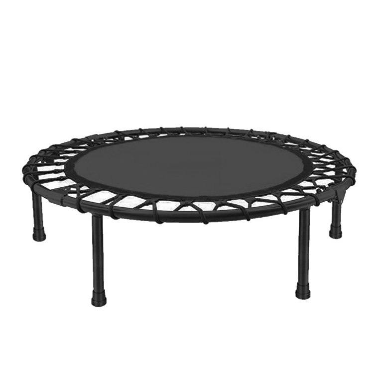 40in Foldable Mini Fitness Trampoline Rebounder Exercise Workout Indoor Outdoor