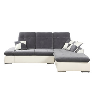 Hymes Classic Large L-Shape Sectional by Latitude Run 2019 Sale