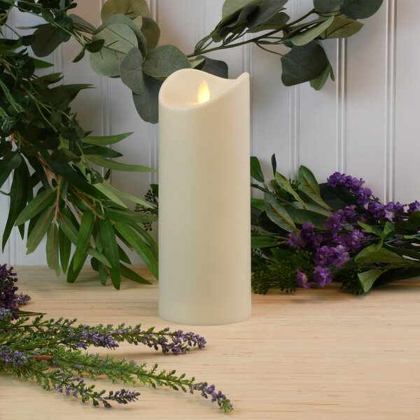 Price`s Altar Round White Classic Church Pillar Table Candles Long Burn Time 