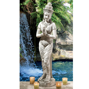 Thai Teppanom Beautiful Being Statue