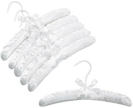 satin padded hangers