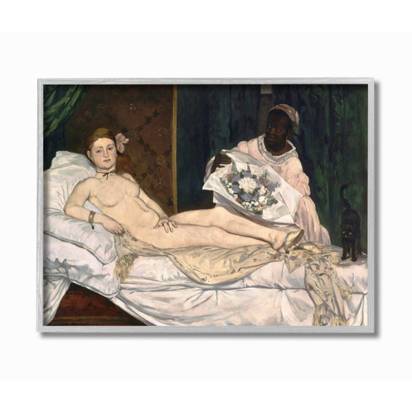 Stupell Industries Woman Lounging Classic Figure By Edouard