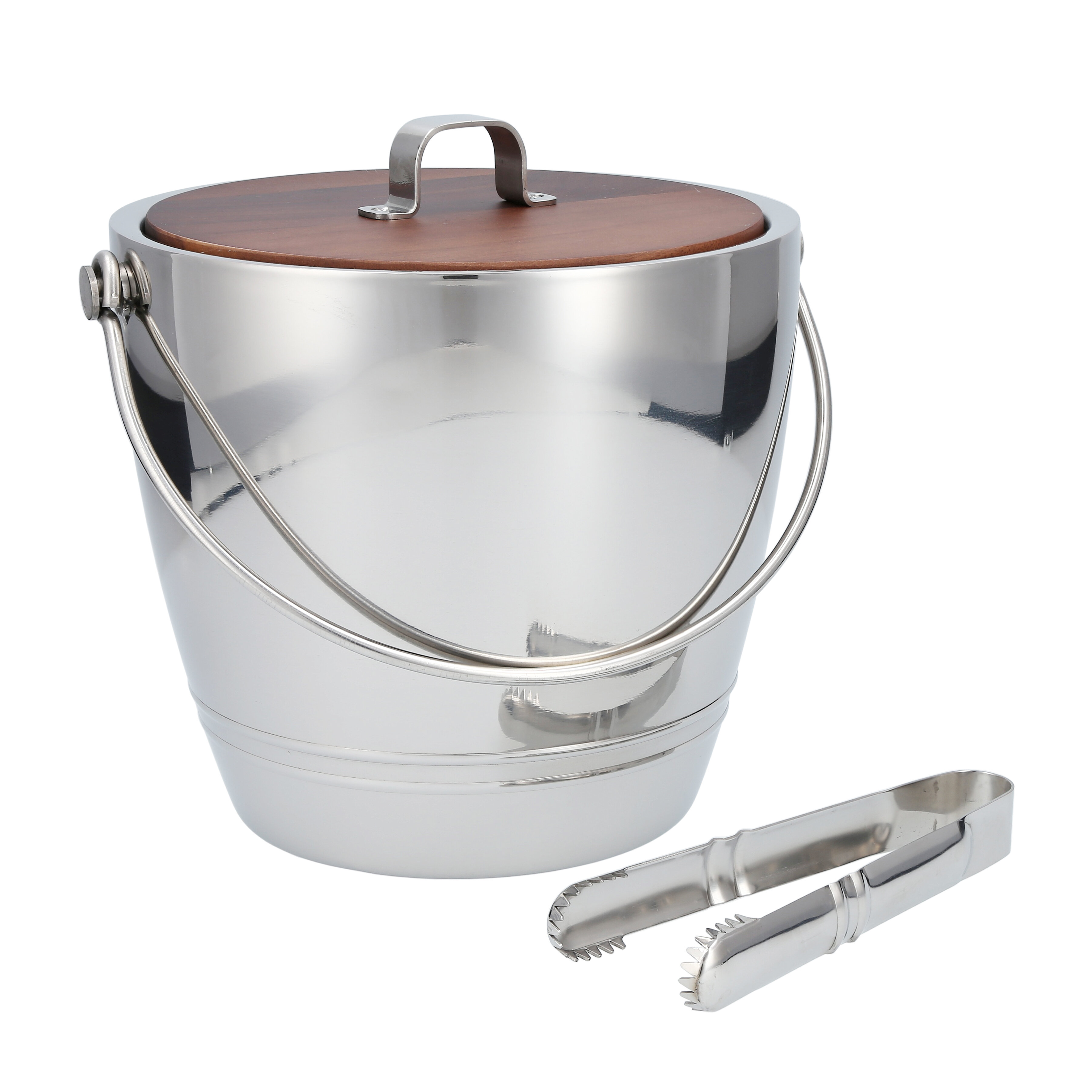 Crafthouse by Fortessa Signature Ice Bucket with Tongs Set | Wayfair