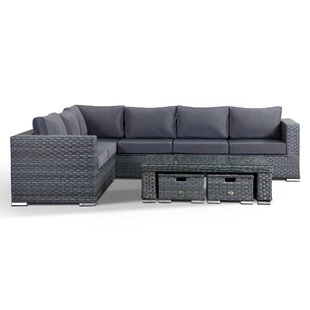 8 Seater Rattan Corner Sofa Set By Sol 72 Outdoor