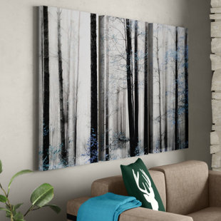 View Waiting for Spring Multi Piece Image on Wrapped Canvas