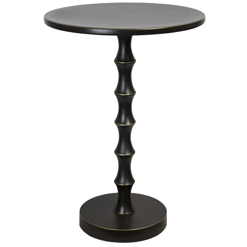 pedestal end table