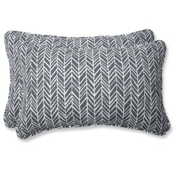 Pillow Perfect Herringbone Indoor/Outdoor Lumbar Pillow & Reviews | Wayfair