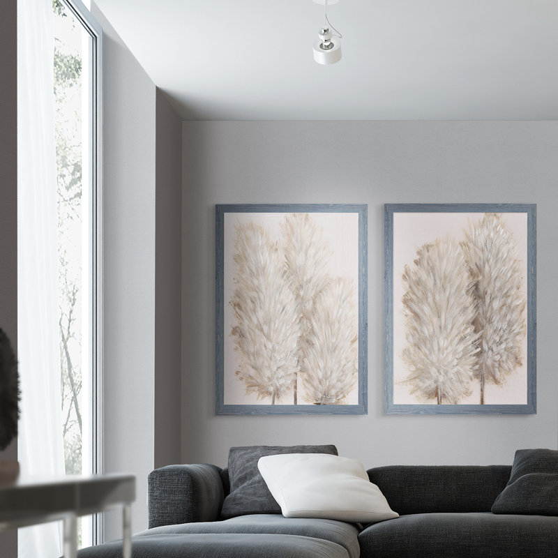 Pampas Grass Iii By Vincent Van Gogh 2 Piece Picture Frame