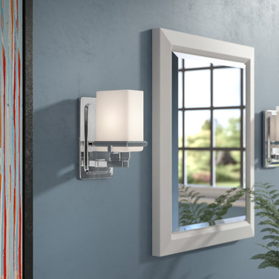 Chen 1-Light Dimmable Bath Sconce INCOMPLETE 
