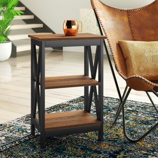 tachuri geometric front nightstand
