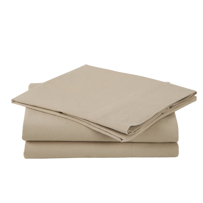 Combed Cotton Luxury Flannel Sheet Set