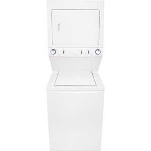 High Efficiency 3.8 cu. ft. Washer and 5.5 cu.ft. Electric Dryer Laundry Center