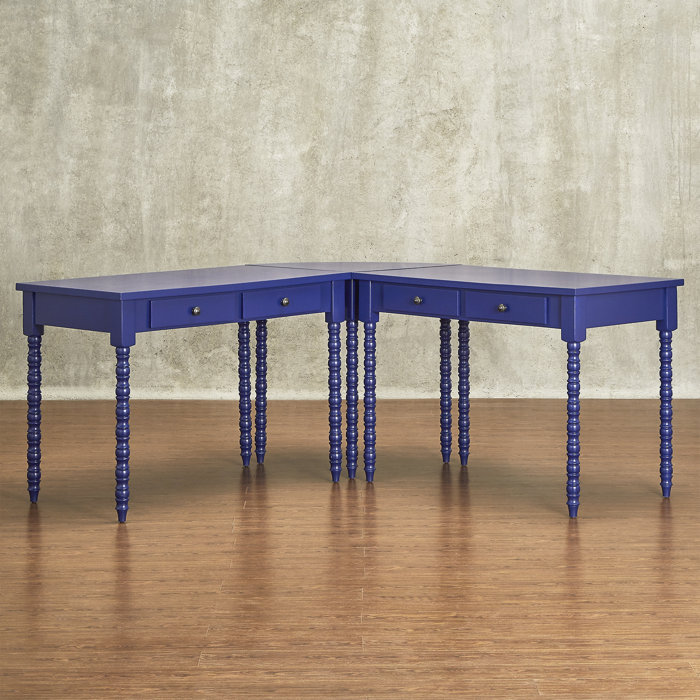 Beachcrest Home Bridlewood Solid Wood Corner Desk Reviews