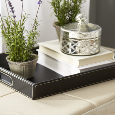 Serving Tray Clava Leather