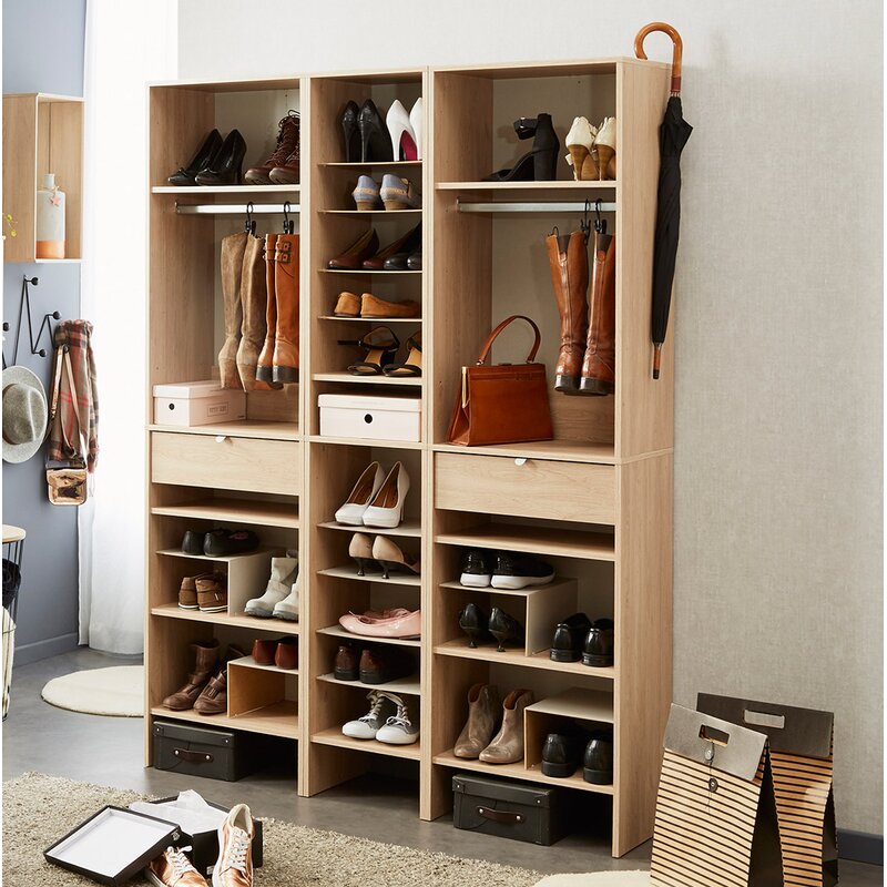 Rebrilliant Byron Shoe Storage Cabinet Wayfair